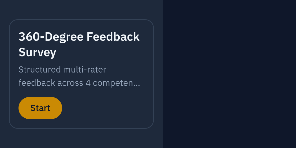 Cover of the 360-Degree Feedback Survey template
